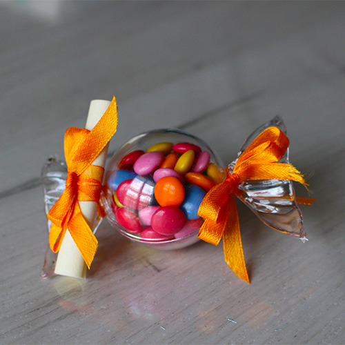 caramella con smarties